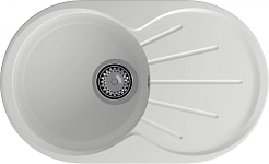 GRANFEST Мойка композит RONDO GF-R--750L чаша с крылом 750*460мм  иней арт.GF- 250_100_Array
